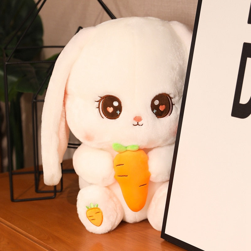 Plush Adorable Rabbit Ear Pillow Cushion - Luxicro