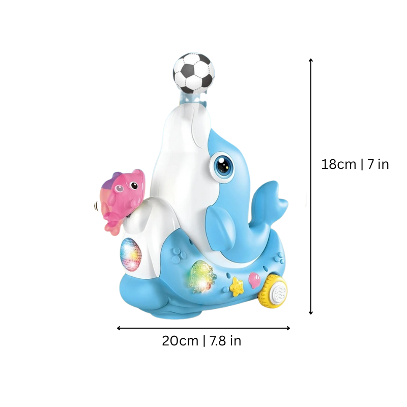 Premium Flying Dolphin Figurine