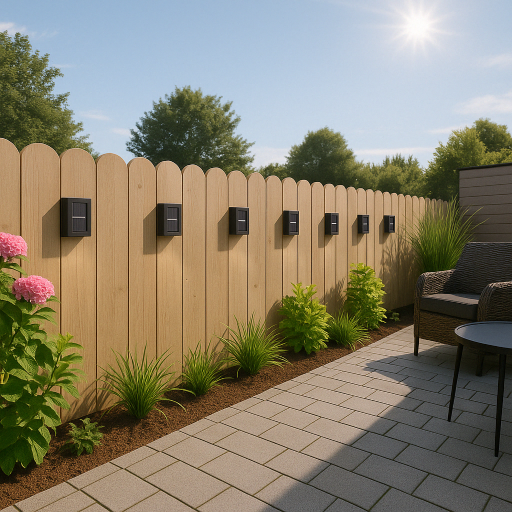 Outdoor Solar Powered Wall Lights