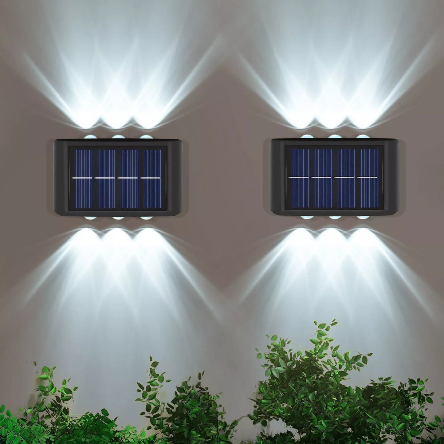 Outdoor Solar Powered Wall Lamp
