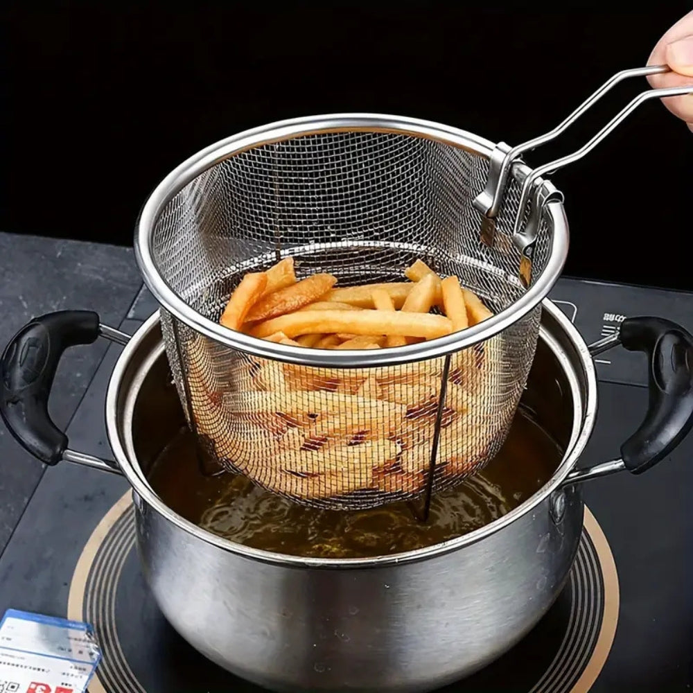 Fine Mesh Kitchen Strainer Colander - Luxicro