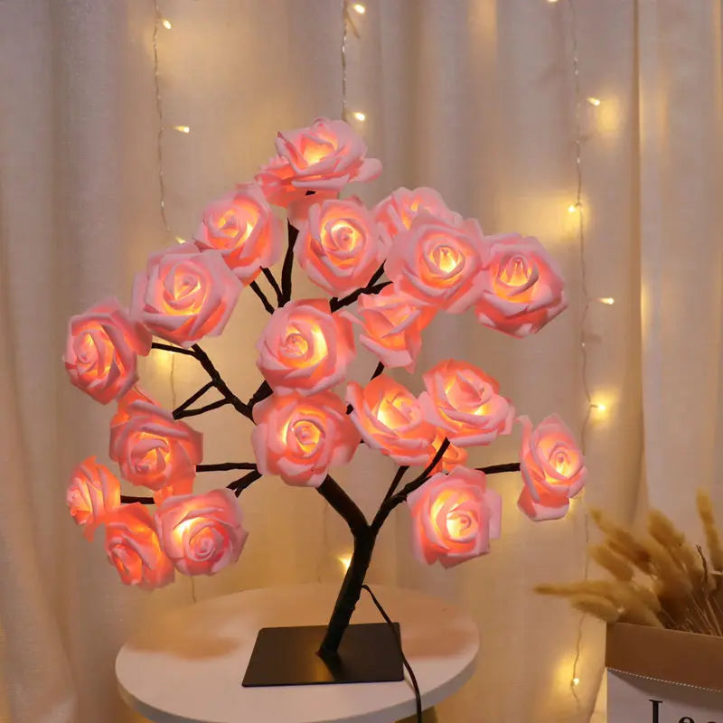 Delicate Flower Table Lamp - Warm Gentle Light