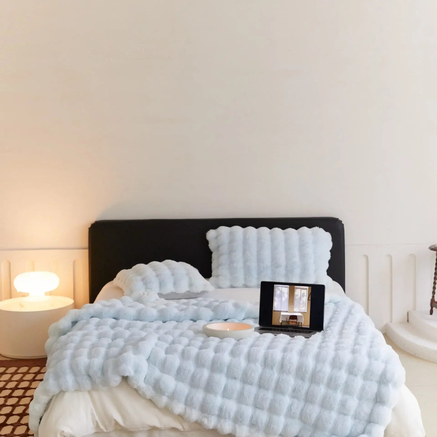 Soft Cozy Wool Blanket for Cold Winter Nights