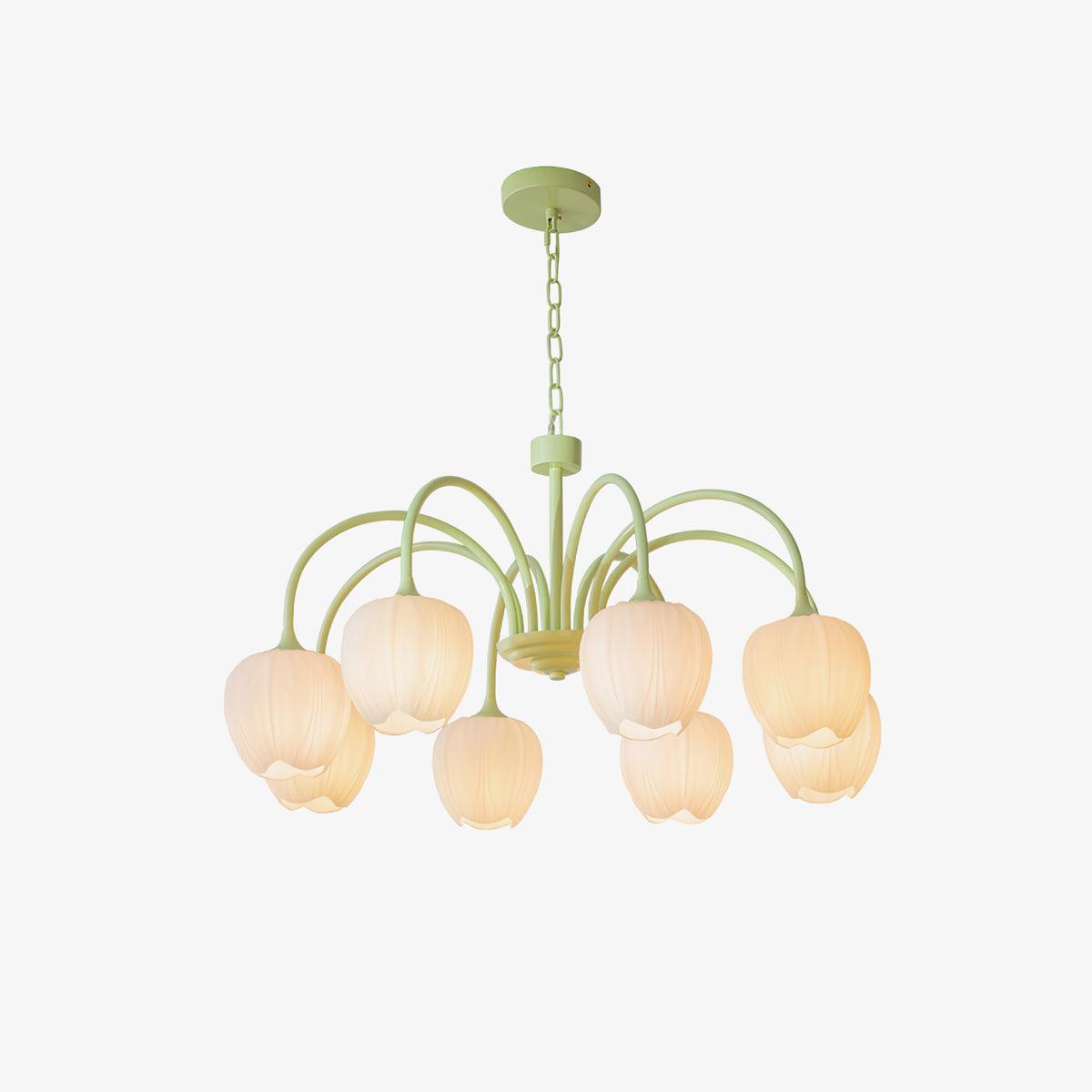 Beautiful Green Glass Pendant Lamp