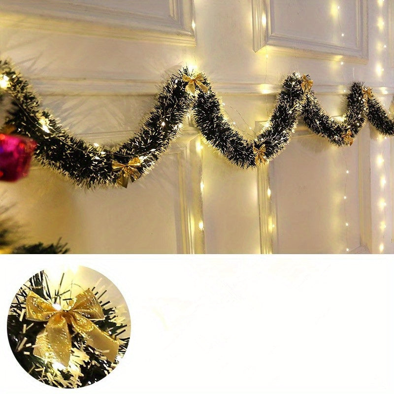 Bright Festive 2-Piece LED Christmas Lights Set
