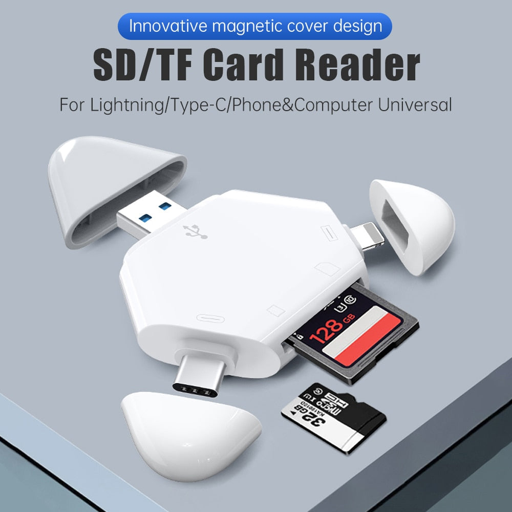 Micro 3-in-1 Phone Memory Card Converter - Luxicro