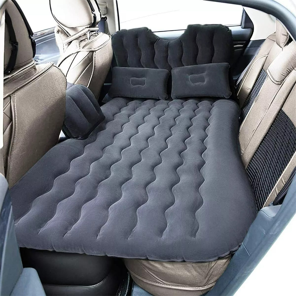 Portable Blow Up Car Bed Mattress - Luxicro