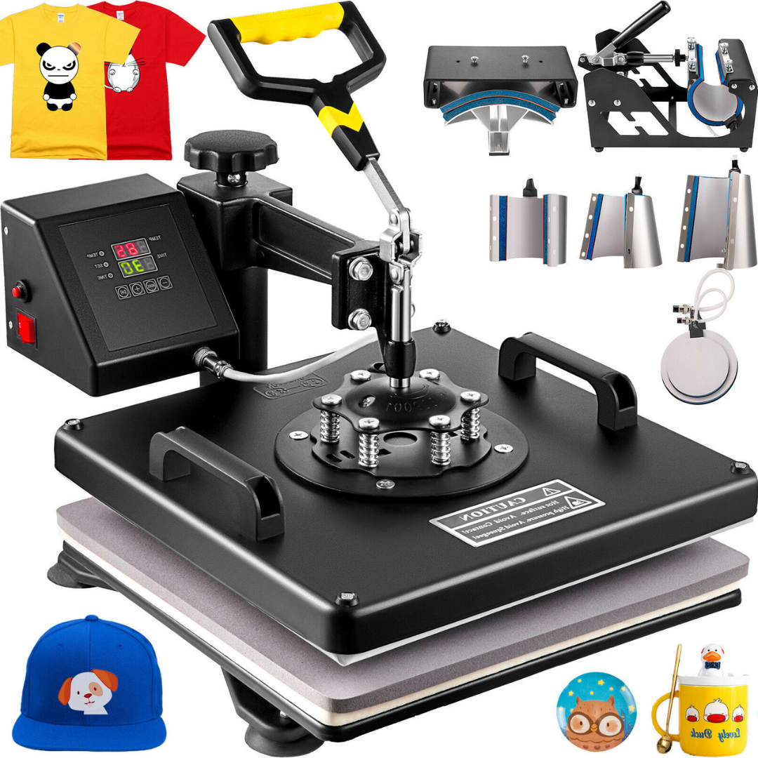 Multifunctional T-Shirt Heat Transfer Press Machine - Luxicro
