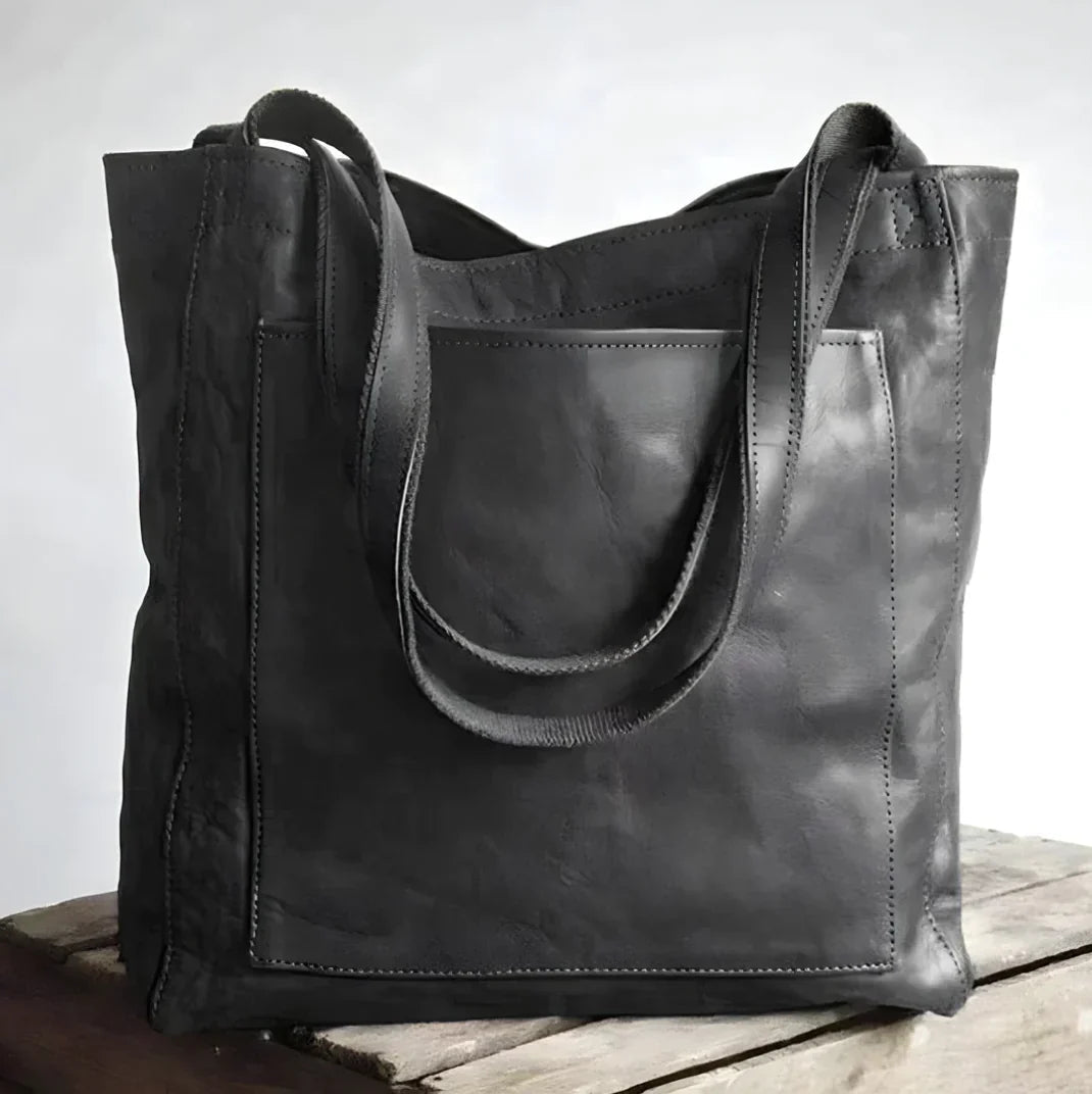 Luxury Leather Unisex Tote Bag Full Grain Quality