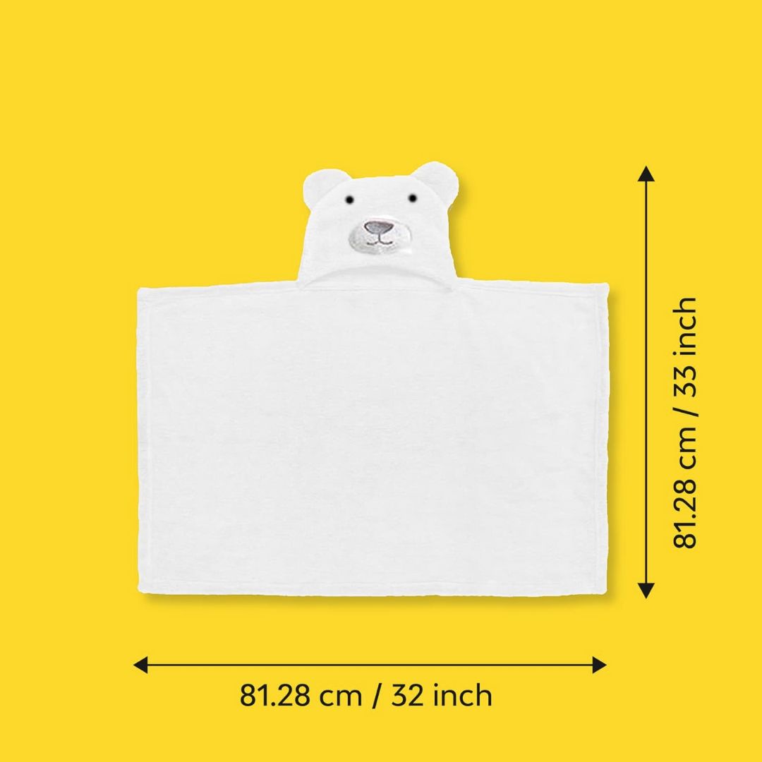 Soft Baby Hooded Bath Wrap β Cozy & Quick Dry