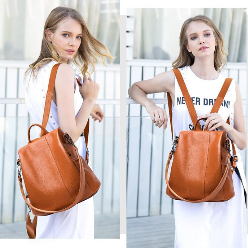 Authentic High Quality Leather Backpack