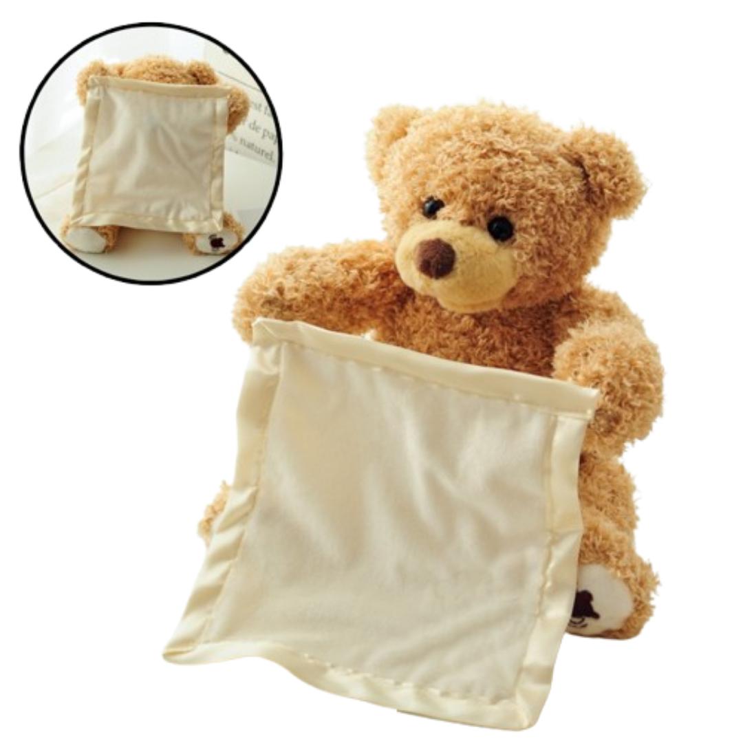 Cuddly Soft Hide and Seek Teddy Bear - Luxicro