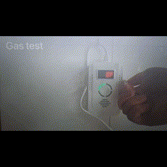 Reliable Digital CO Detector Warning System