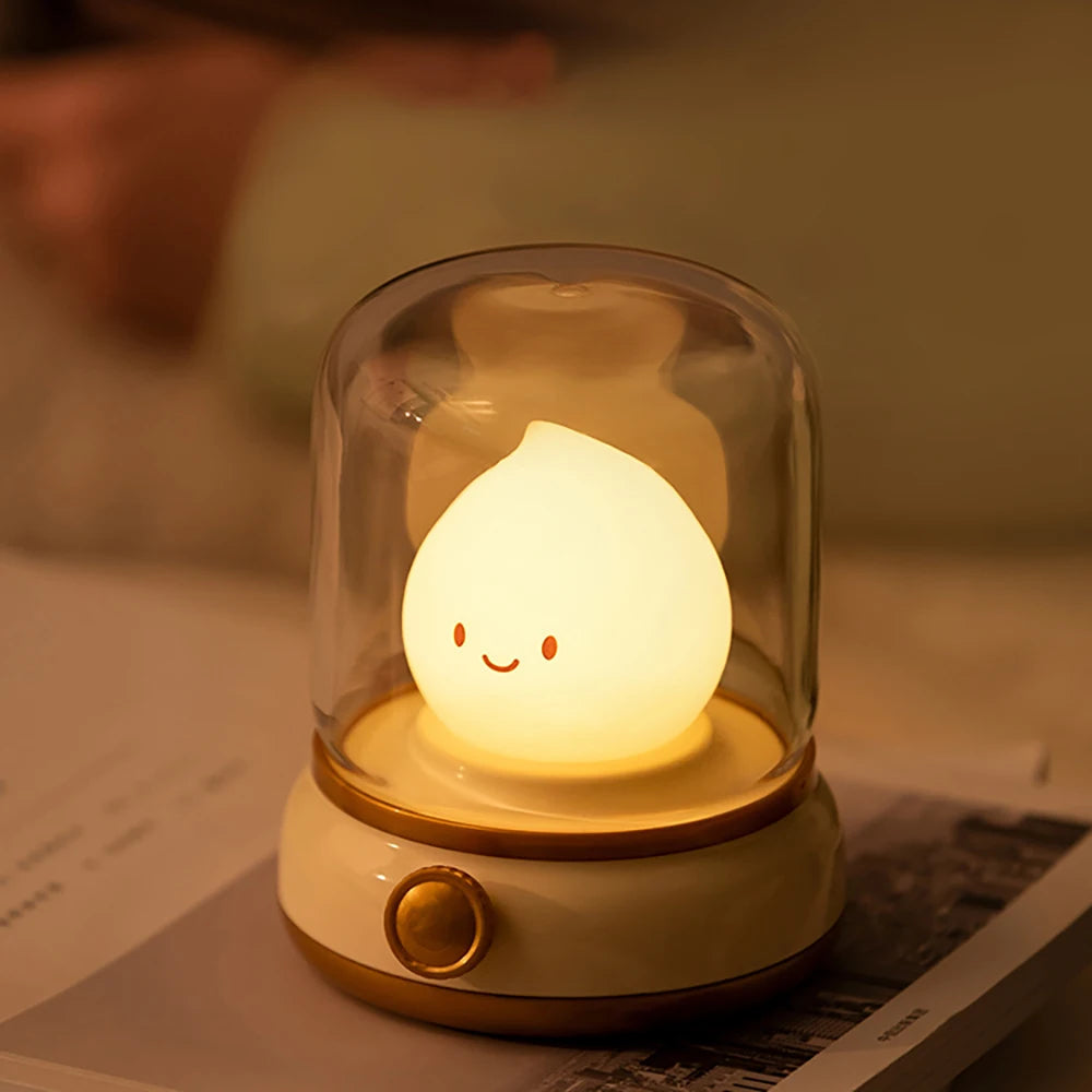 Classic Plug in Night Lamp with Adjustable Brightness