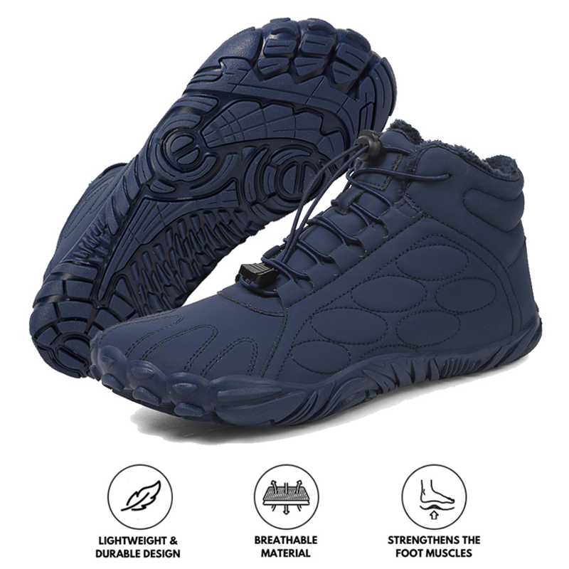 Insulated Warm Mid-Calf Snow Boots for Men and Women
