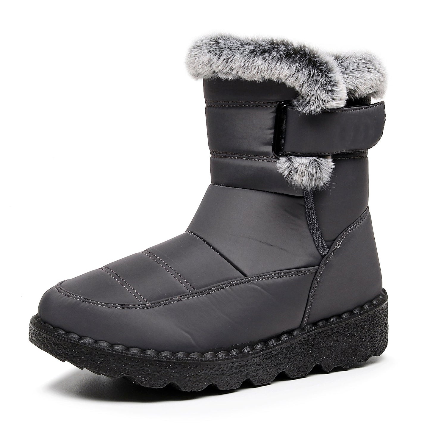 Insulated Warm Snow Boots for Women - Waterproof & Grip Soles