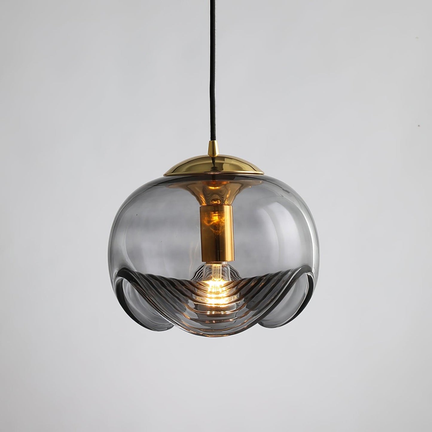 Elegant Chrome Hanging Light Fixture