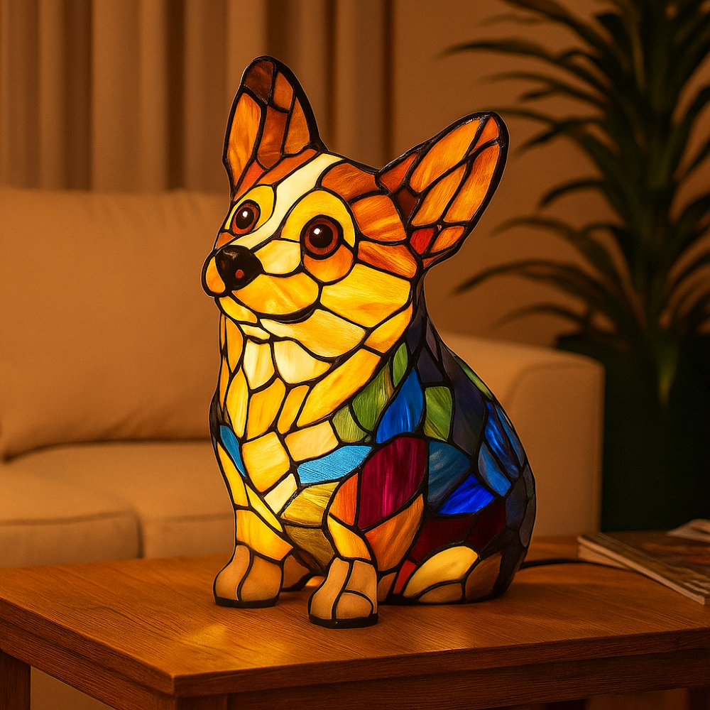 Fun Pet Bedside Table Lamp