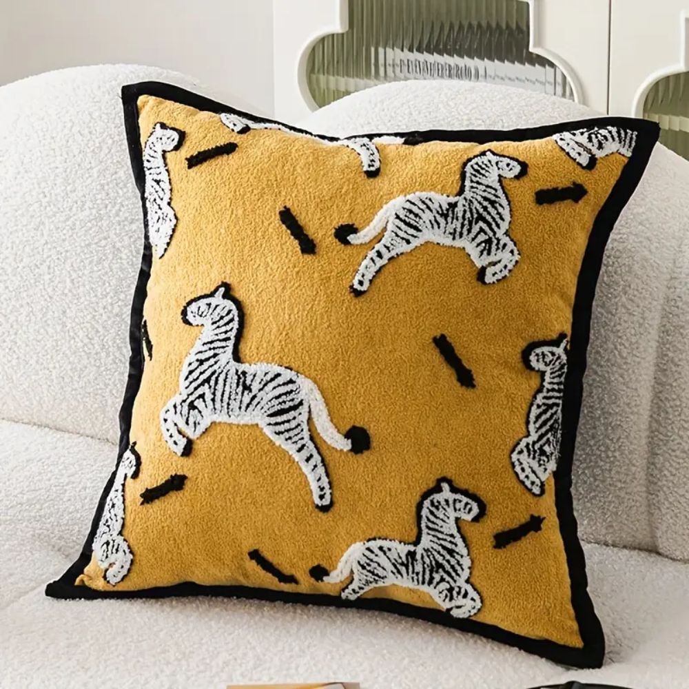 Animal Print Decorative Pillow Case