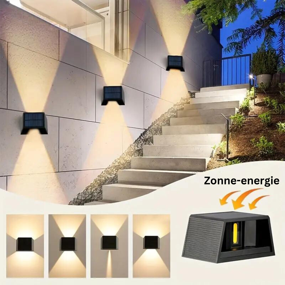 Energy Efficient Solar LED Garden Lights - Luxicro