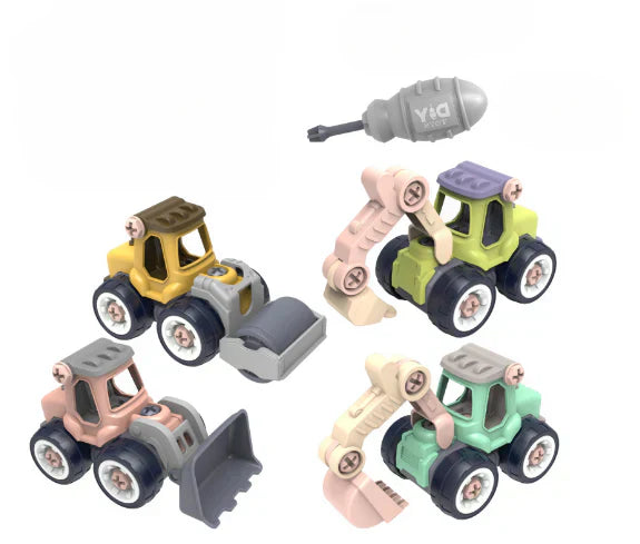 Big Construction Vehicle Play Set - Luxicro