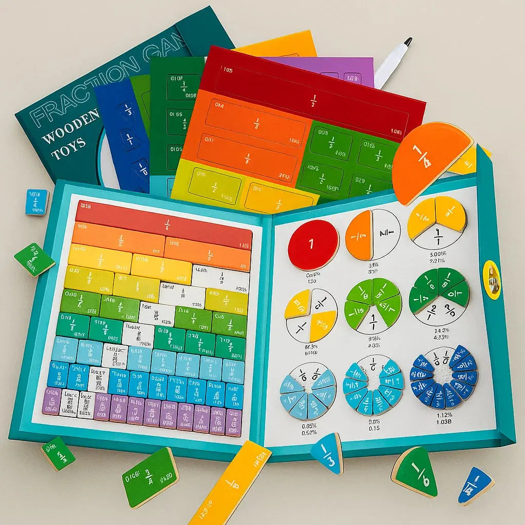 Learning Kids Math Puzzle Tiles - Luxicro