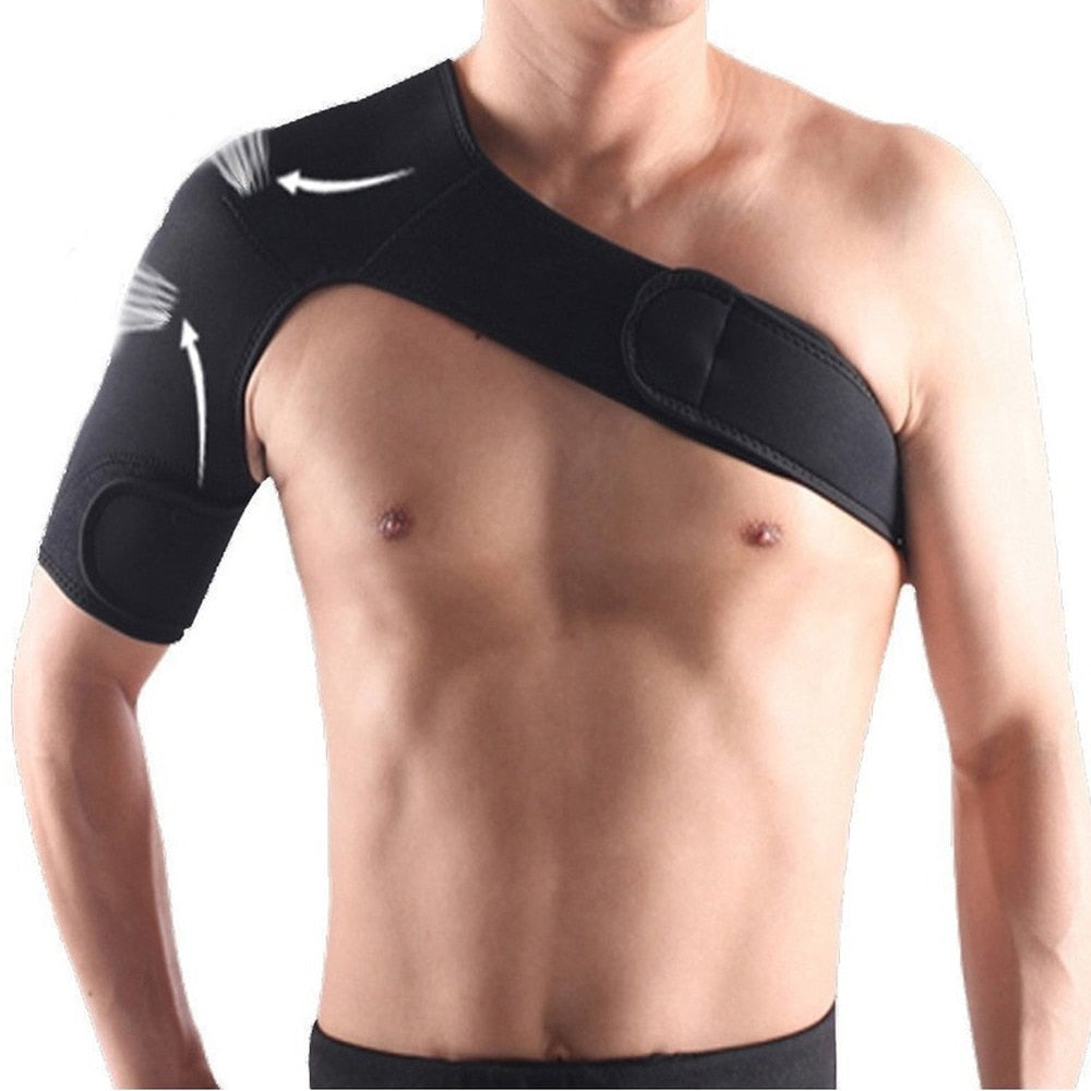Breathable Athletic Shoulder Strap for Pain Relief