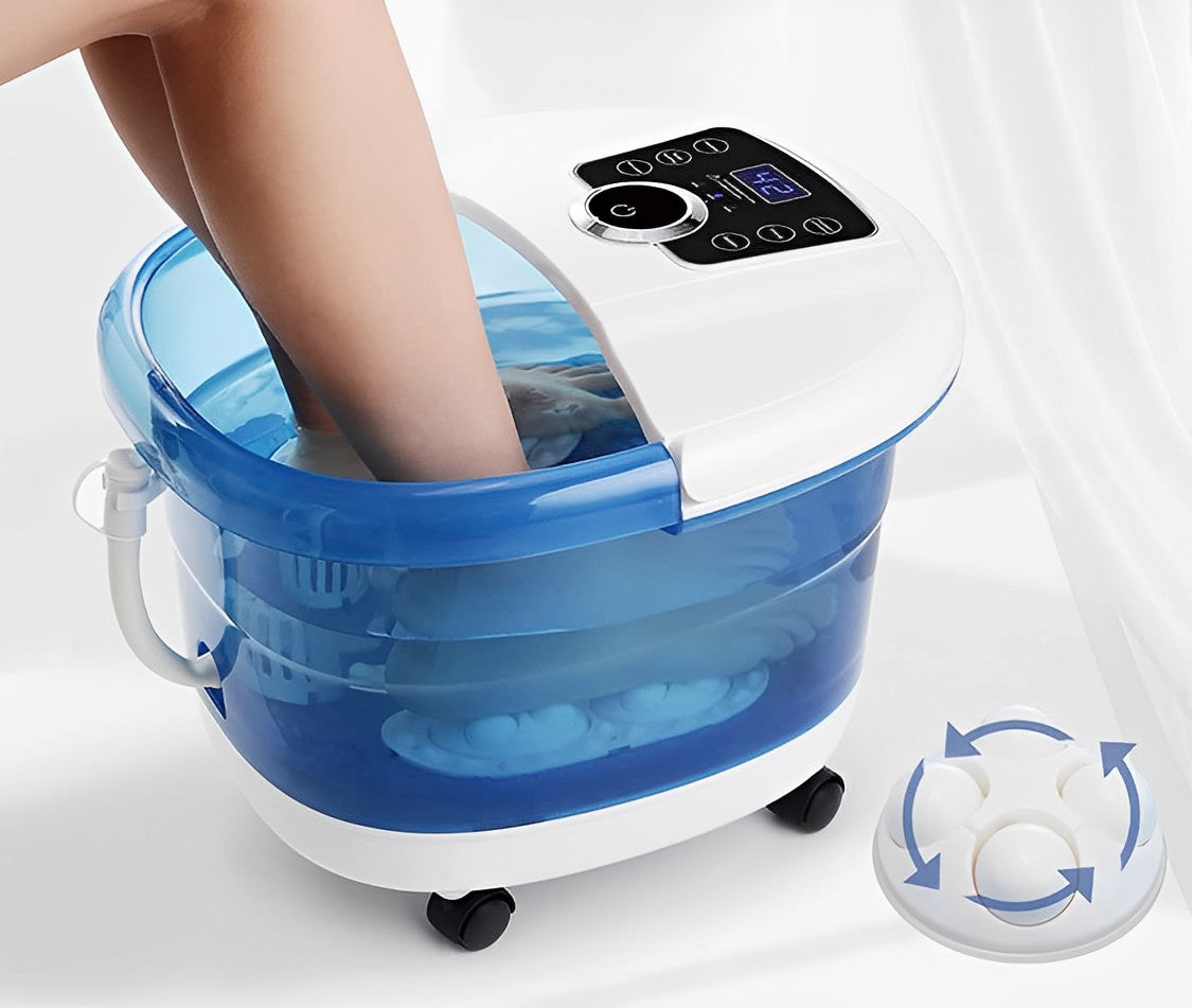 Relaxing Warm Foot Spa Massager With Heat Therapy - Luxicro
