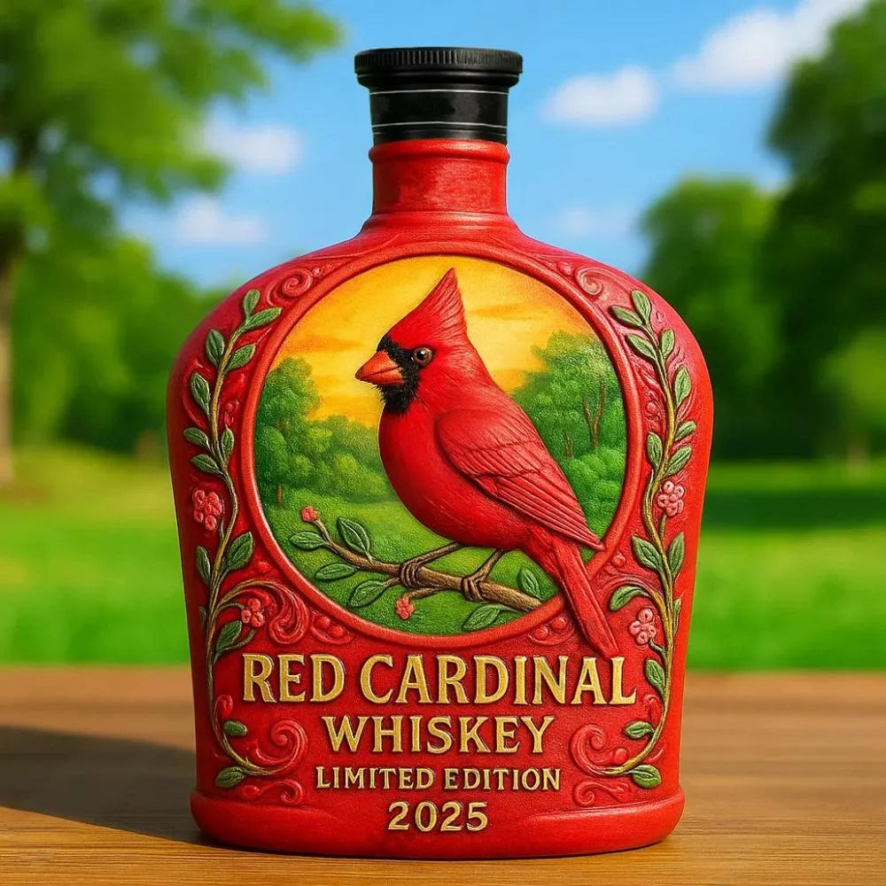 Authentic Cardinals Baseball Team Whiskey Decanter