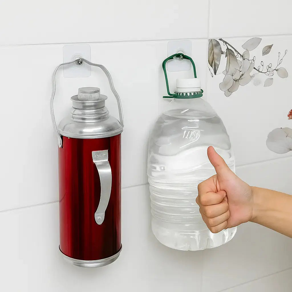 Simple Install No Drill Wall Hangers - Luxicro