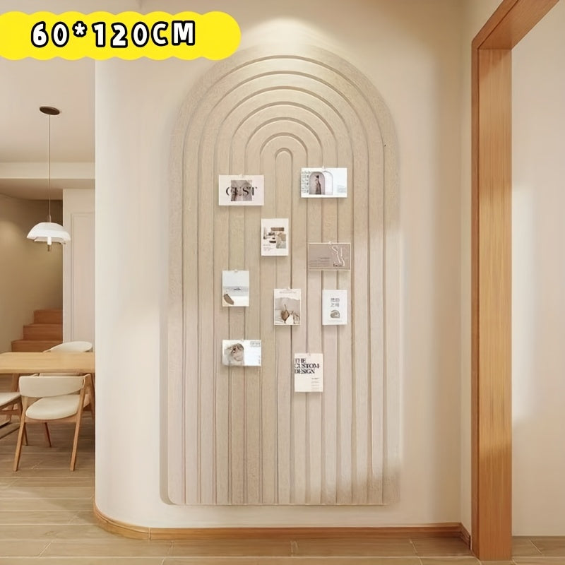 Stylish Large Felt Notice Board with Adhesive Strip