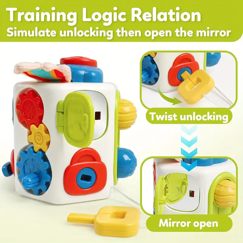 Vibrant Educational Baby Block Toy