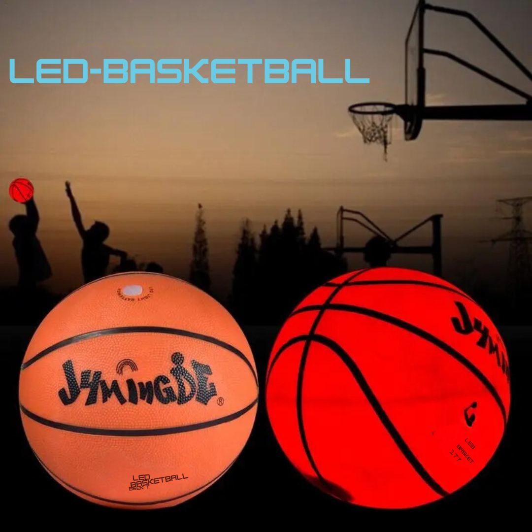 Bright LED Nightlight Basketball