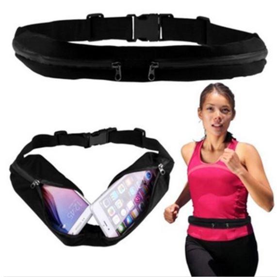 Athletic Double Pocket Running Belt