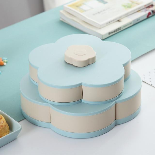 Decorative Rotating Storage Bin