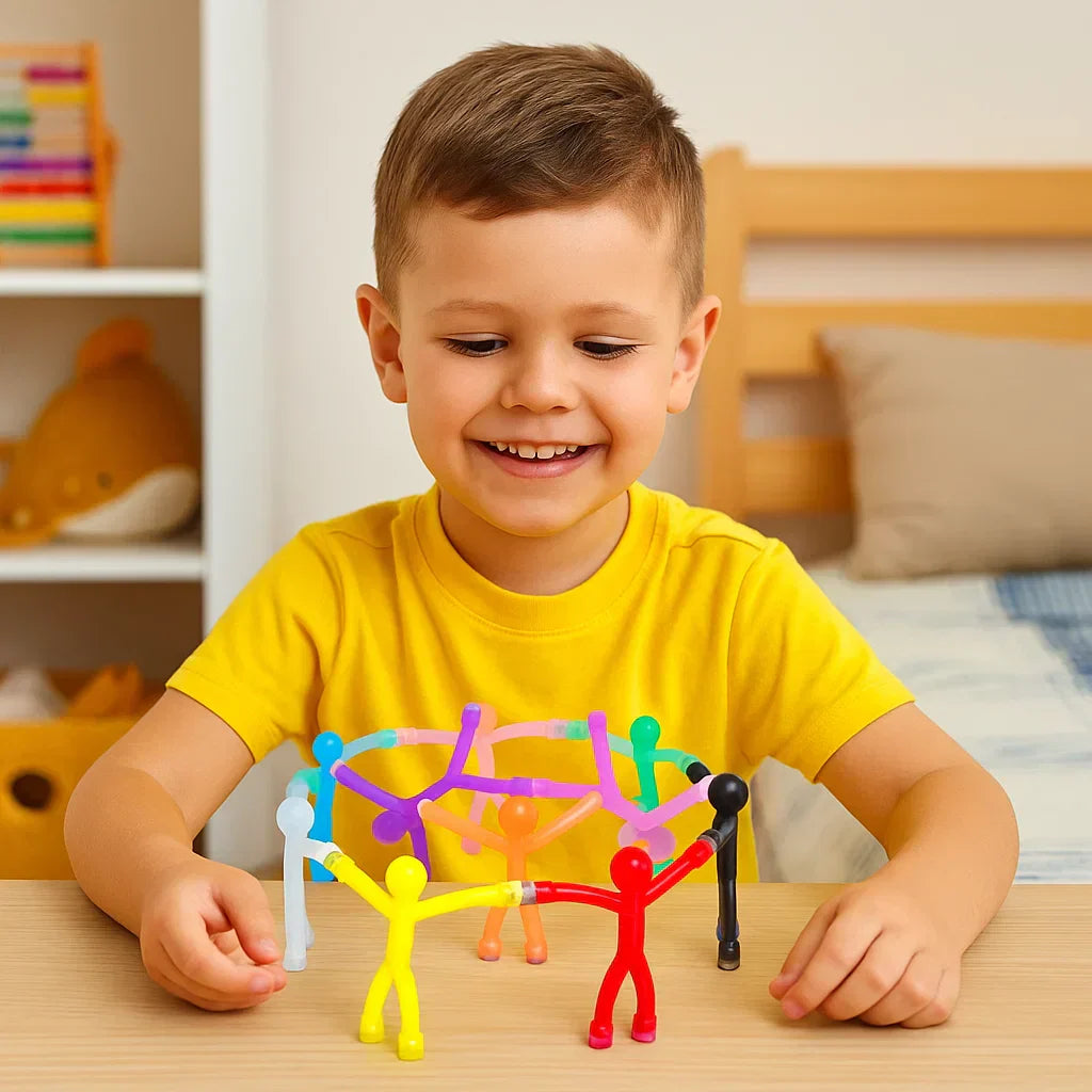 Learning Colorful Wood Shape Magnets - Luxicro