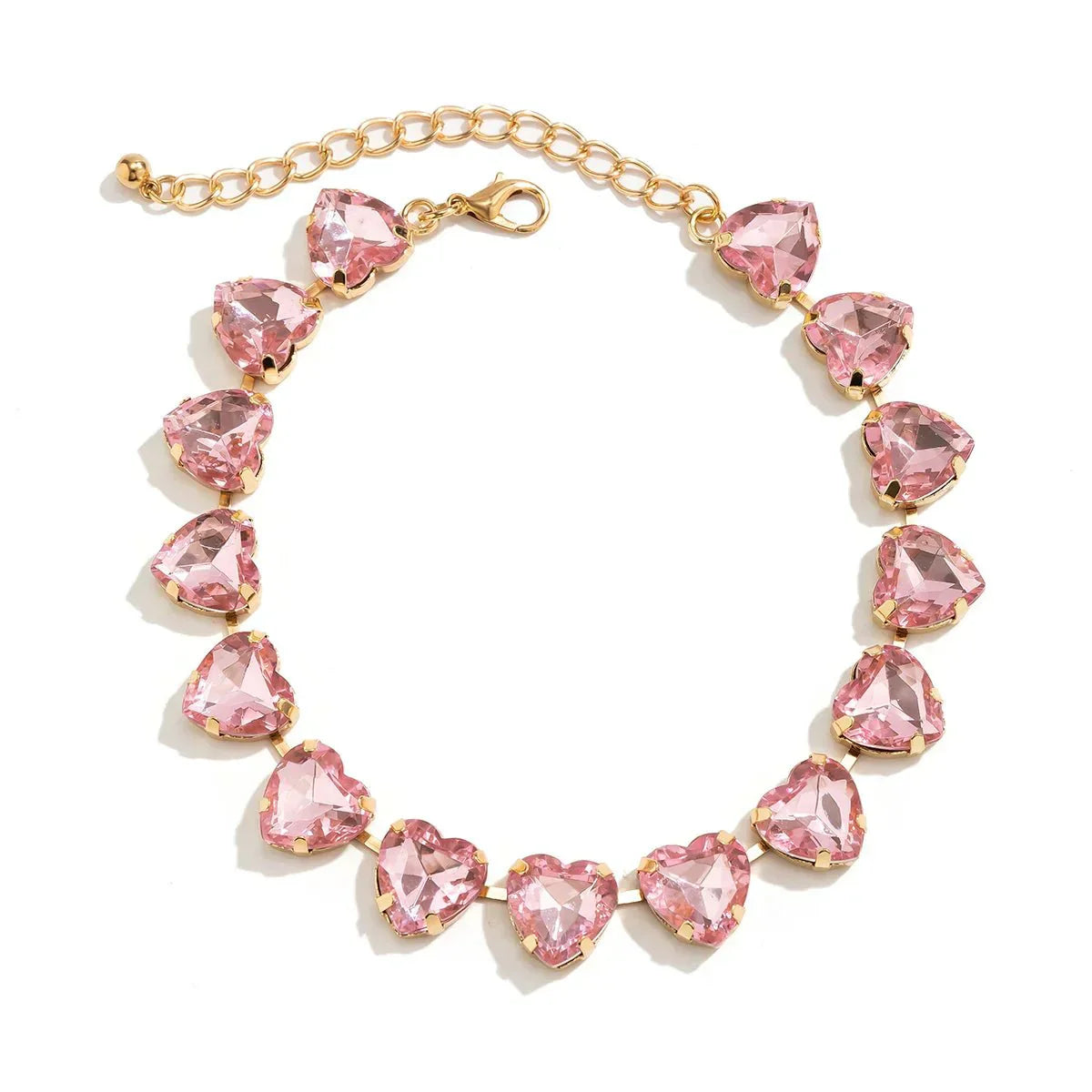 Shining Love Crystal Pendant Necklace