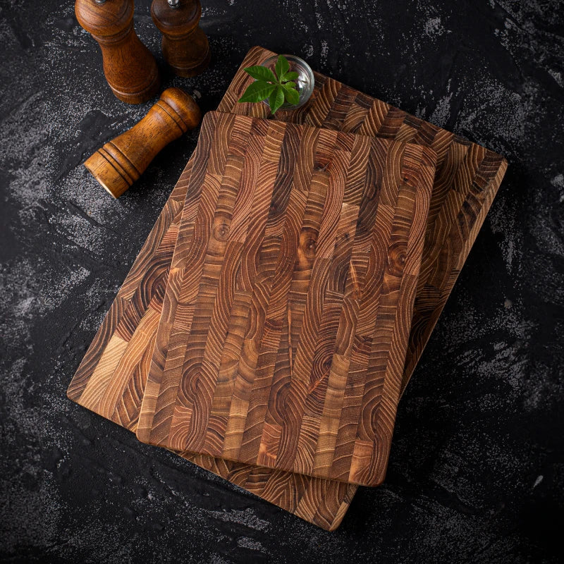 Durable Hardwood Cutting Board for Home and Pro Use - Luxicro