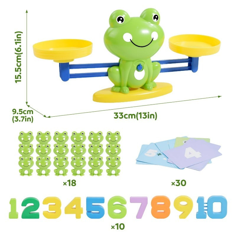 Colorful Kids Balance Math Learning Toy