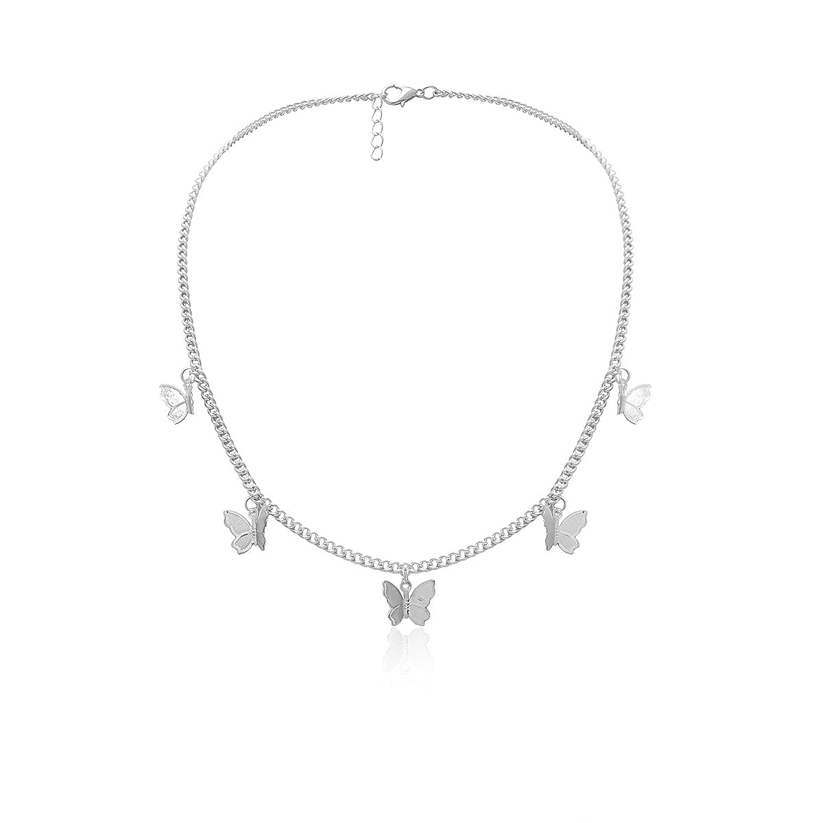 Dainty Feather Chain Necklace
