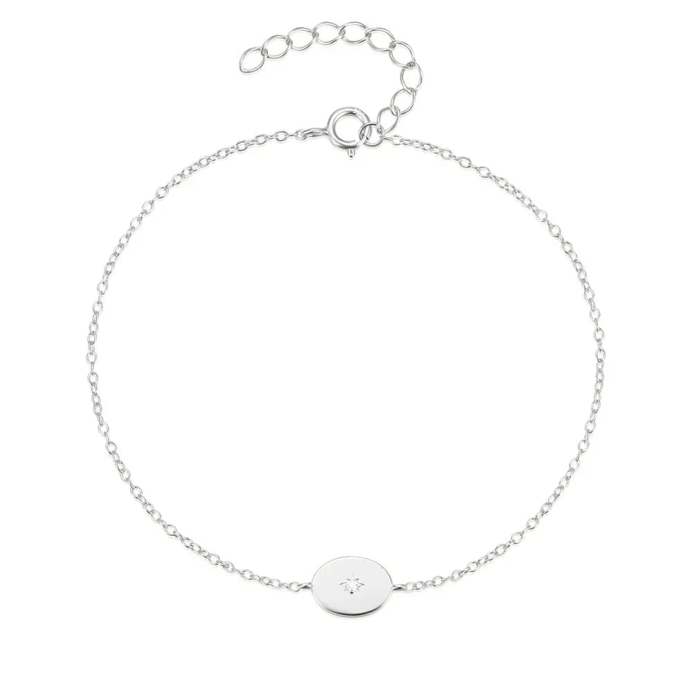 Dainty Chain Sparkling Night Bracelet