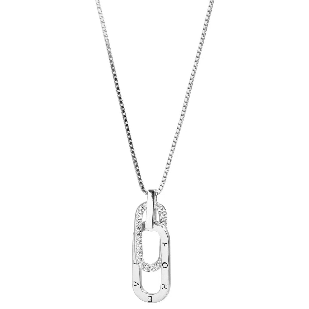 Dainty Sterling Heart Shaped Necklace