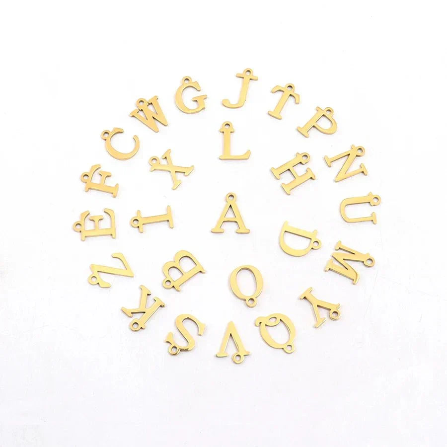 Dainty Satellite Monogram Chain Necklace