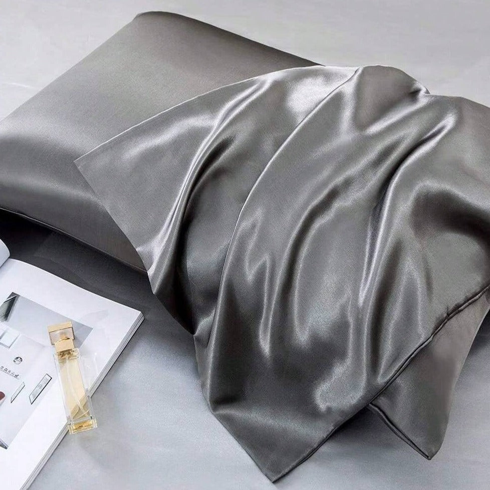 Soft Mulberry Silk Pillowcases - 2 Pack