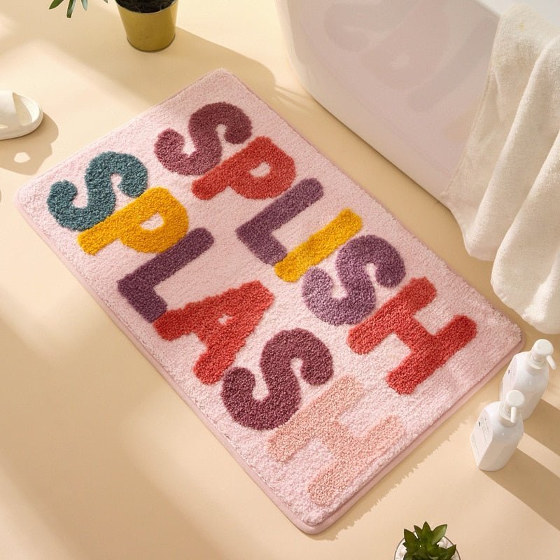 Antibacterial Shower Mat with Reminder Cleans