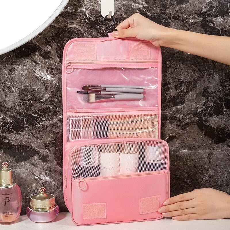 Compact Travel Bag for Makeup and Essentials