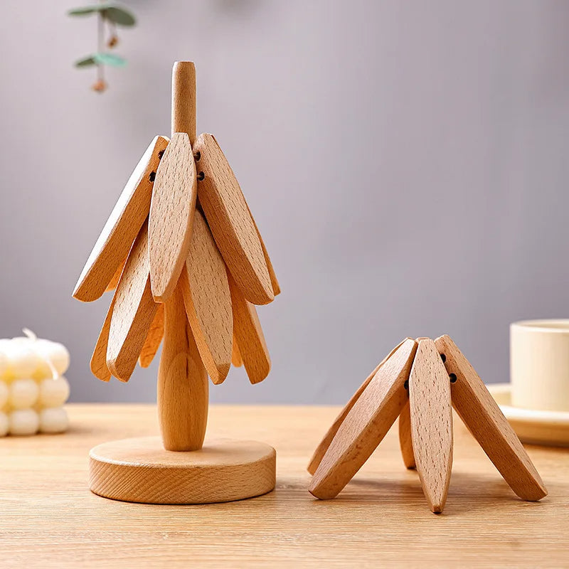 Natural Wooden Drink Coasters