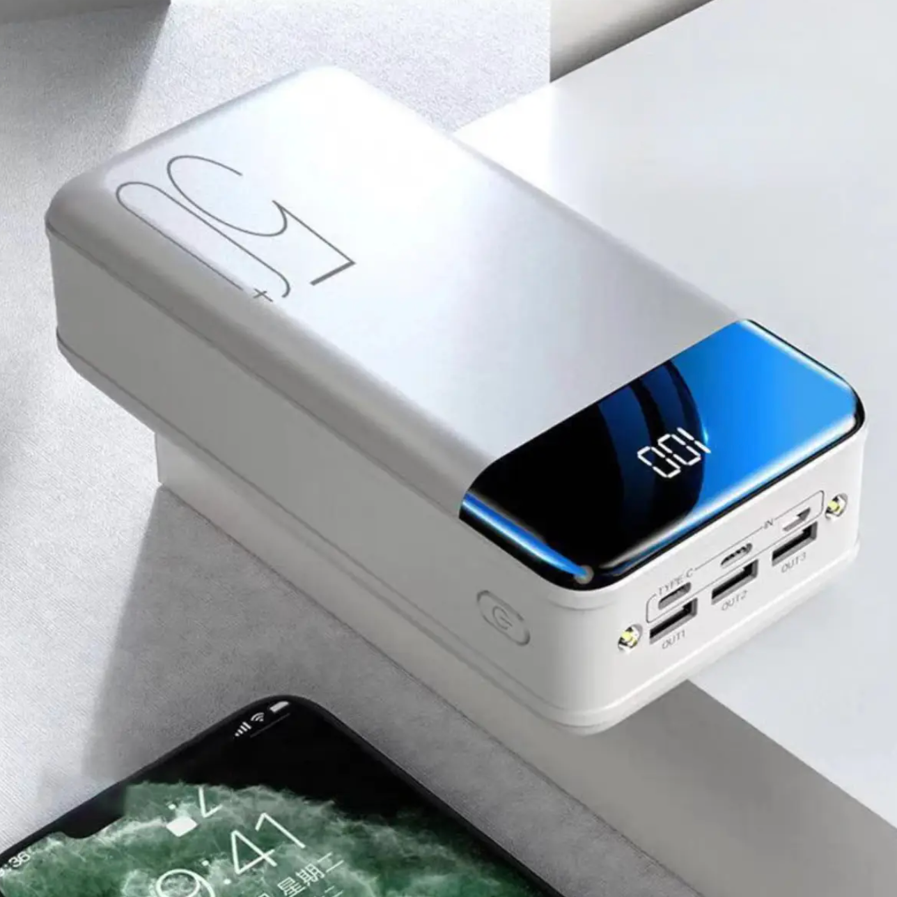 Compact Fast Charge Portable Power Bank