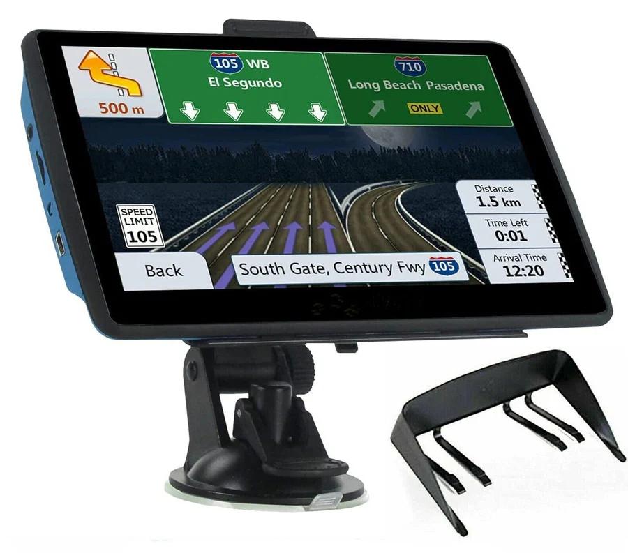 Compact 7 Inch Car GPS Navigator System - Luxicro