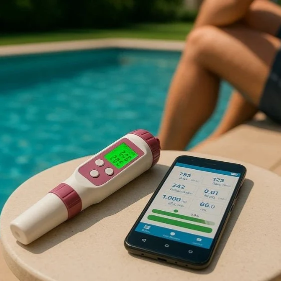 Accurate Pool Water Tester for PH and Chlorine Levels